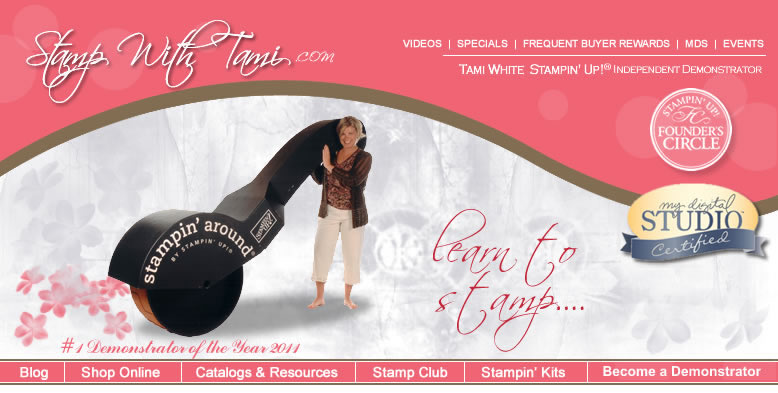 Stampin' Up Stamp With Tami White